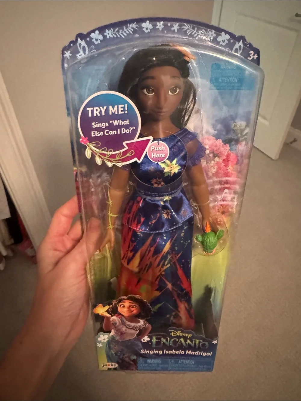 NWT Disney Encanto Singing Isabela Madrigal Doll – Blue Floral Dress